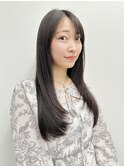 【寺本】ロングレイヤー黒髪艶髪