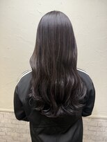 シュリット(schritt)&nbsp;ナチュラルダークバイオレットカラー韓国暗髪　UCHIDA渋谷