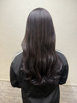 シュリット(schritt) ナチュラルダークバイオレットカラー韓国暗髪 UCHIDA渋谷