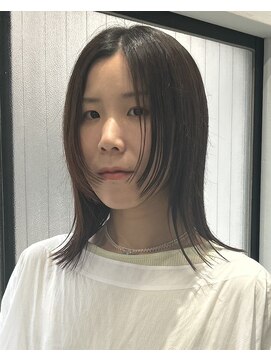 フゾンカウチ(fuzon kauti) 韓国風レイヤー顔周りレイヤーロブ20代30代