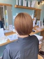 ヘアサロン ワンワールド(Hair Salon One World)&nbsp;透明感ベージュミニボブ