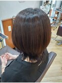 【立川　セミロングレイヤー ハイライト 30代40代50代】