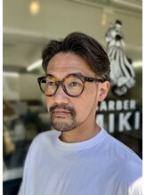 バーバーミキ(BARBER MIKI) 大人のセンターパート
