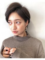 ガリカ 両国(Gallica) 『 毛束感 & グレージュ 』☆ 暗髪ショート ☆