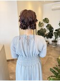 お呼ばれヘアセット