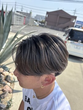 マリブヘアリゾート 太田店(malibu hair resort) メンズバレイヤージュ