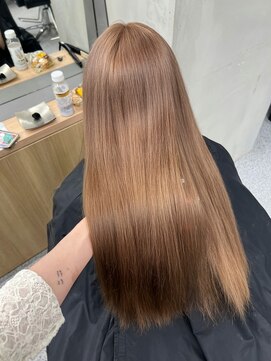 ペレ 渋谷(PELE) ミディアムヘア/デザインカラー/フェイスフレーミング/渋谷