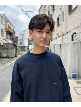 ローウェ オム 立川(LOUWE HOMME) 波巻きスパイラルパーマツイストスパイラルパーマスパイラル