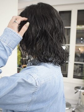 グリーン 高田馬場(green) 【SANA】ラフにくしゃっとパーマ