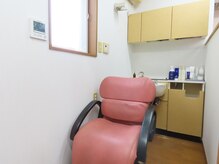 美粧結の雰囲気(シャンプー台は壁で仕切られています)