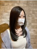 顔まわりレイヤーカット