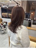 秋冬にぴったりのウォームブラウン×ミディアムレイヤー