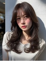 テーラヘアー 土浦店(TELA HAIR)&nbsp;小顔カット大人可愛い波ウェーブ【TELA HAIR　土浦】