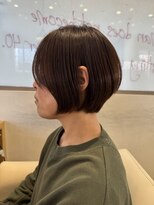 サラ ビューティ サイト 春日(SARA Beauty sight) 髪質改善ストレート×大人ショート