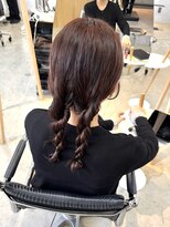 アマーク(a mark)&nbsp;【小川　結女花】ピンクブラウン