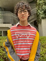 バズ ビー(BUZZ Bee)&nbsp;メンズ/波巻きパーマ/ウルフカット