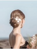 結婚式ヘアメイク/フォトウェディング/結婚式前撮り/花嫁ヘア