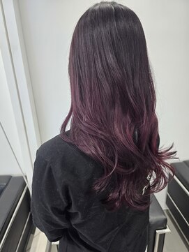 ゴットラトゥール(GOTTO LATOUR) 春カラー/チェリーレッド/ブリーチ履歴あり/ロング