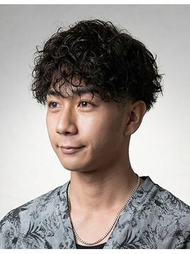 オールデイハローズ 京都駅前店(ALL DAY HELLO`S) メンズスパイラルパーマ×マッシュフェード♯67京都駅