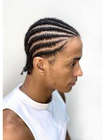 ラブ ロック Love' Lock コーンロウ・cornrows・成人式、成人式ヘア、メンズヘア・クリス