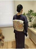 ヘアセット＋着付け/お宮参り/七五三/結婚式/卒業式