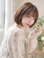 リビンバイアフロート(Livin by afloat)&nbsp;20代30代40代大人可愛いレイヤーボブ　おおたかの森