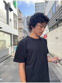 【藤沢メンズ】メンズショート/カーリーヘア