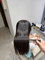 ボクノ 2号店(bokuno)&nbsp;パヤパヤと内側のうねりがお悩み。ロング×髪質改善矯正