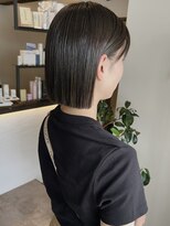 ソア(soa.) ヘイリーボブとグレージュ