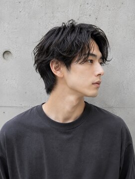 ビュートリアム 南青山(BEAUTRIUM) メンズパーマ センターパート 表参道/青山