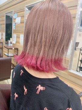 ル クール 柏崎店(Le Coeur) 外はねピンク/20代30代40代50代