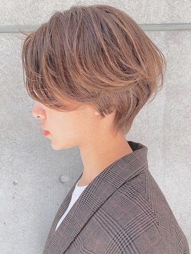 シー バイ ロンド 新宿(Sea by Lond) 【佐藤健太郎】グレージュマッシュハンサムショート