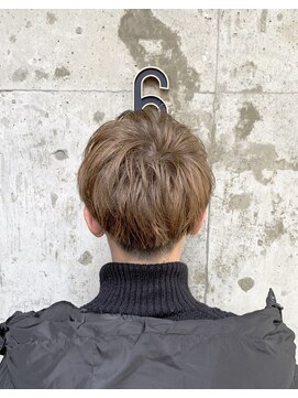 アルジャーノン グリーン(ALGERNON GREEN) ミルクティーベージュmen's【松本直己】