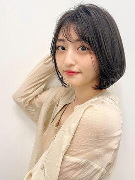 ケーツー エソラ池袋店(K-two) 大人のナチュラルボブ×毛先パーマ［髪質改善/池袋&目白&大塚］