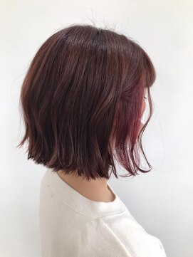 ヘアーアンドスパ フェリーチェ ミチ 野田屋町店(HAIR&SPA felice MICHI) 【feliceMICHI山口智也】もみライトチェリーレッド
