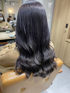 テラスヘア 新潟駅南(TERRACE hair) 【艶髪カラー】ラベンダーグレー