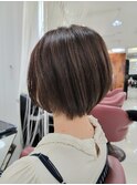 20代30代/大人かわいい/ミニボブ/ショート/丸み/大人ボブ/