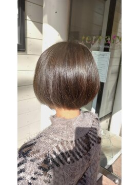 テラス ヘアアンドボタニカル(terrace) ミニボブ/10代/20代/オリージュ