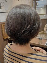 ルームヘア 経堂店(Room hair)&nbsp;ボブ/グレージュ/大人女性/レイヤー/ショート[経堂]