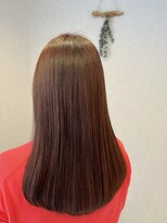 アフィックスヘア 新小岩(affix hair)&nbsp;ヘルシーロング×透明ピンクベージュ