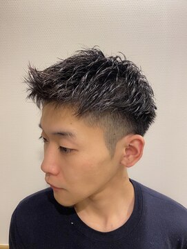 銀座マツナガ 神田店 ビジネスマン◎楽々束間セット爽やかショートツーブロ刈り上げ