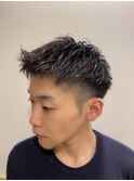 ビジネスマン◎楽々束間セット爽やかショートツーブロ刈り上げ