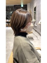 キャリフヘアストア(CALIF hair store) wolf cut