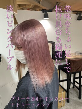 ラフ 難波店(LAFF) #黒髪#ボブルフ#ネビージュ#小顔#ワンレン