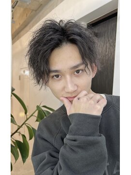 ロイオブジゼル(roi of GiseL) 【GiseL】ツイストスパイラル/メンズパーマ/メンズカット/眉毛