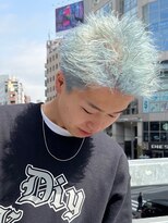 アイトーキョー 渋谷(AI TOKYO)&nbsp;ダブルカラーブリーチハイライトマッシュウルフ[渋谷駅]