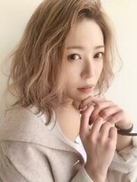 オレンジ梅田店(ORANGE) 大人レイヤーカット/こなれヘアー/ブリーチ/ミナ