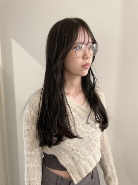 ユニコ(unico) オリーブ/グレージュ/レイヤー/ロング/ブリーチ