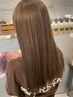 【RIOにお任せ！】韓国風カット+ブリーチなしダブルケアカラー￥11000