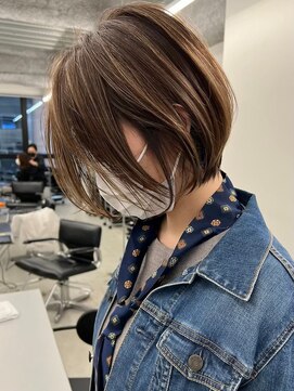 ジルブラン 横浜関内(JIL BLAN) ハイライトバレイヤージュダブルカラーケアブリーチ30代40代